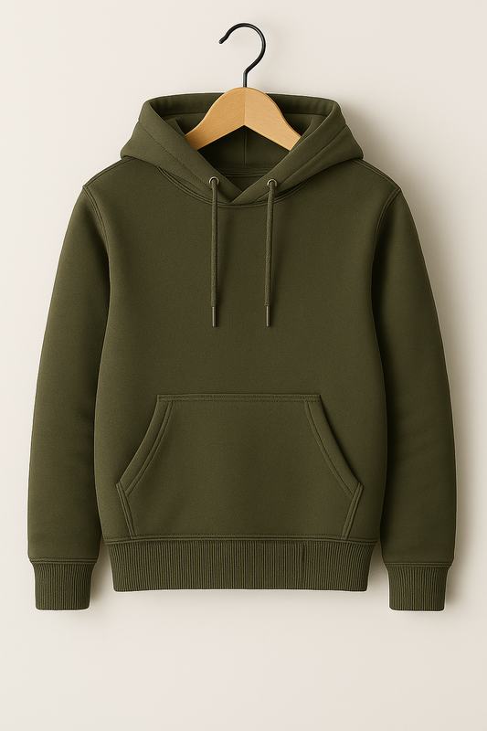 Olive Green Classic Hoodie