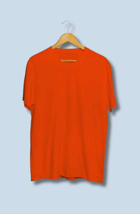 Orange Half Sleeve T-Shirt